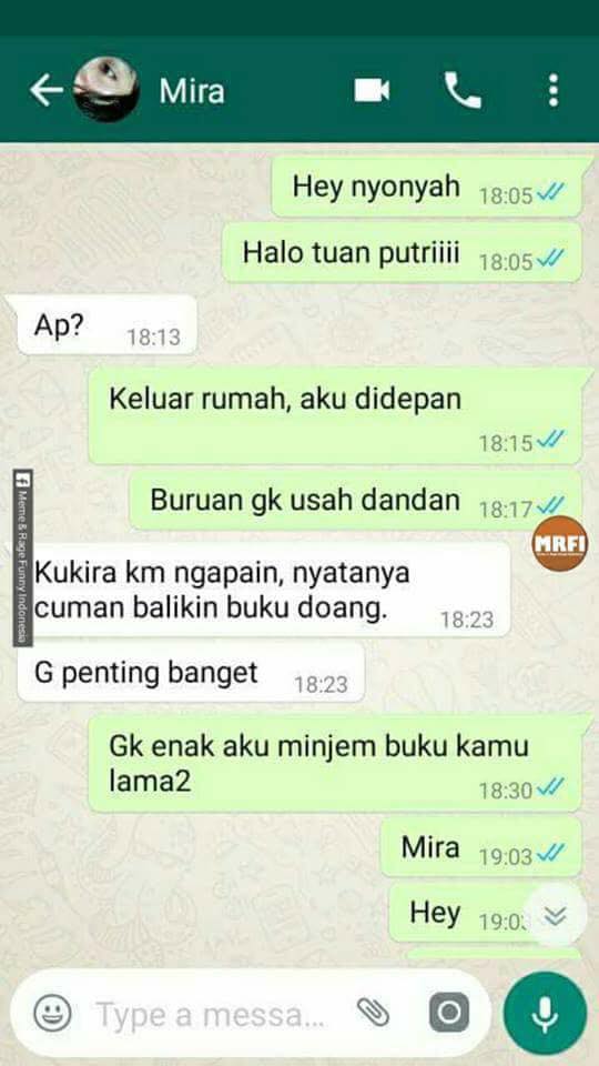 Obrolan chat cewek kesel cowoknya hobi ngegame, endingnya bikin baper