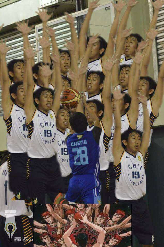 16 Pose anak basket bendung bola diedit jadi 16 foto ini, kocak abis