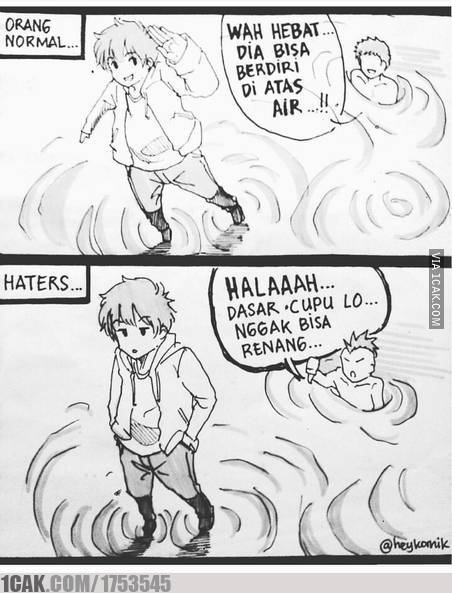 14 Meme kocak haters ini bikin kamu pengen bilang 'serah lu dah!'