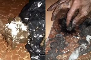 Proses penarikan teluh ini bikin merinding, pas dibuka ada tali pocong