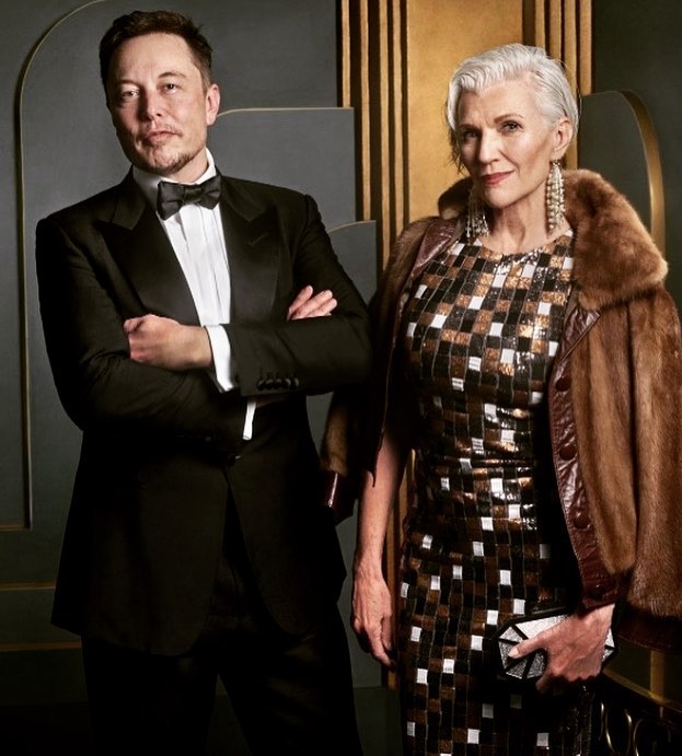 Maye, model 69 tahun yang juga ibu dari miliarder terkenal Elon Musk