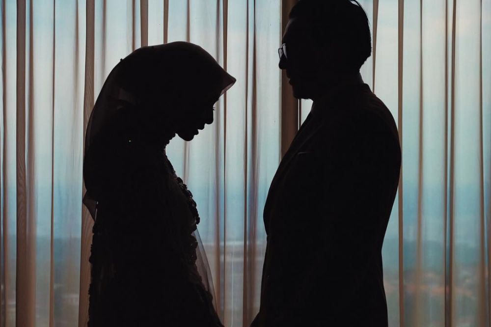 10 Momen manis resepsi kedua pernikahan Laudya C Bella & Engku Emran