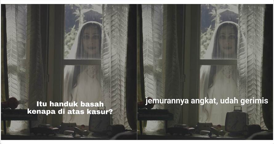 14 Meme 'Ibu Nanya' dari film Pengabdi Setan ini bikin gagal horor