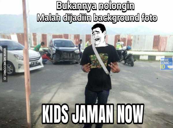 10 Meme kelakuan 'kids jaman now' ini bikin ngelus dada