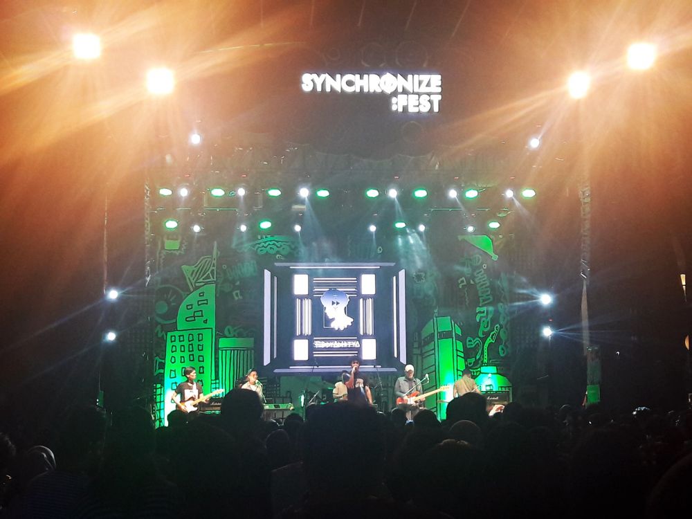 Acara ini sukses membius pecinta musik, termasuk Presiden Jokowi lho