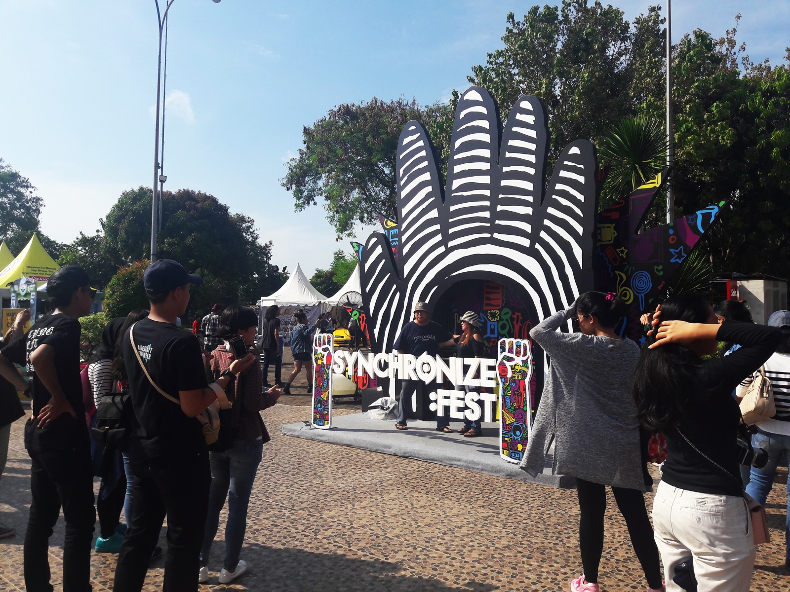 Acara ini sukses membius pecinta musik, termasuk Presiden Jokowi lho