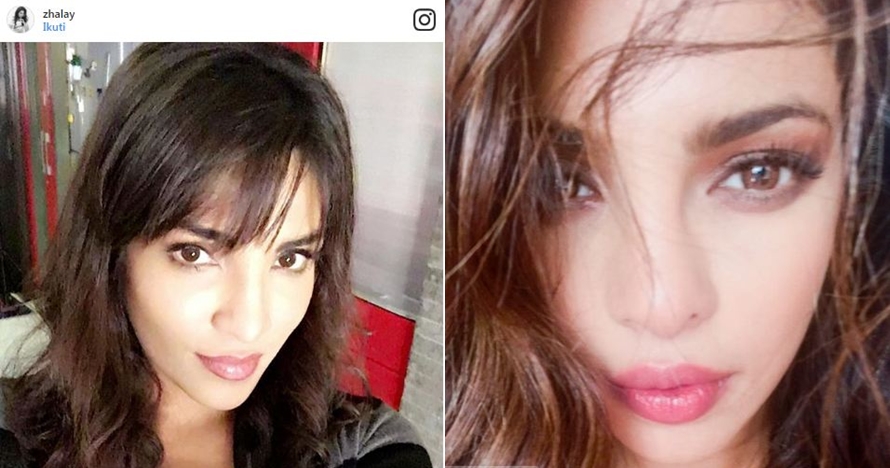 5 Foto bukti Priyanka Chopra 'kembar' dengan aktris Pakistan ini