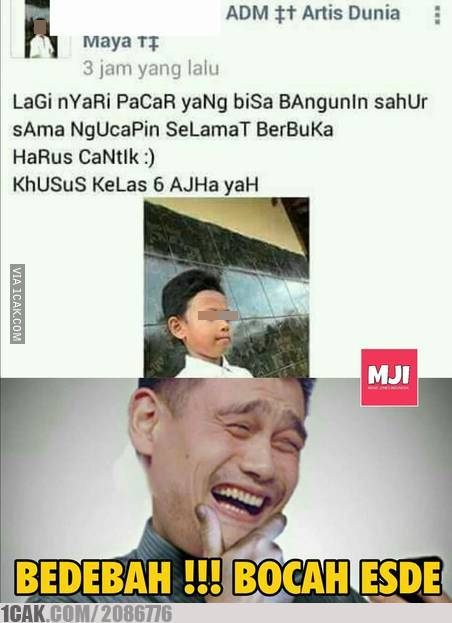 8 Status bocah cari pacar di medsos ini kocaknya bikin pengen salto