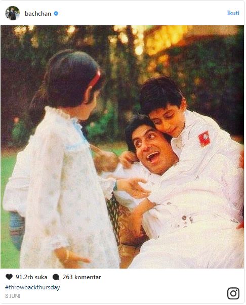 9 Seleb Bollywood ini kerap unggah foto masa kecil di IG, imut abis
