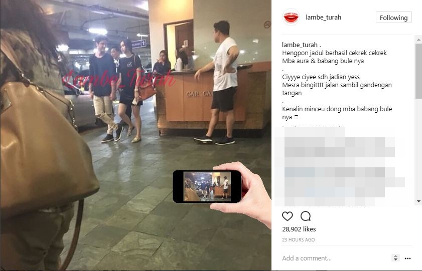 Digosipkan punya pacar bule, ini klarifikasi Aura Kasih