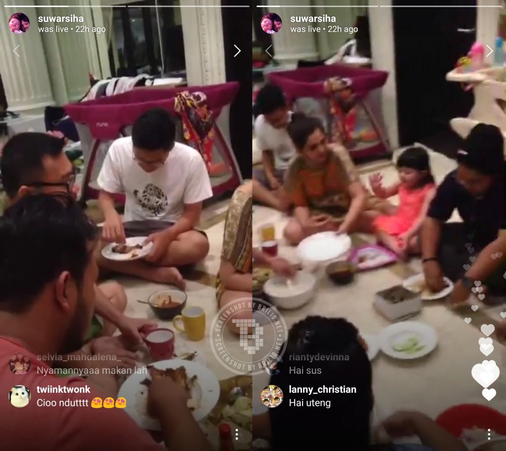 Begini momen sederhana keluarga Ashanty saat makan bareng ART