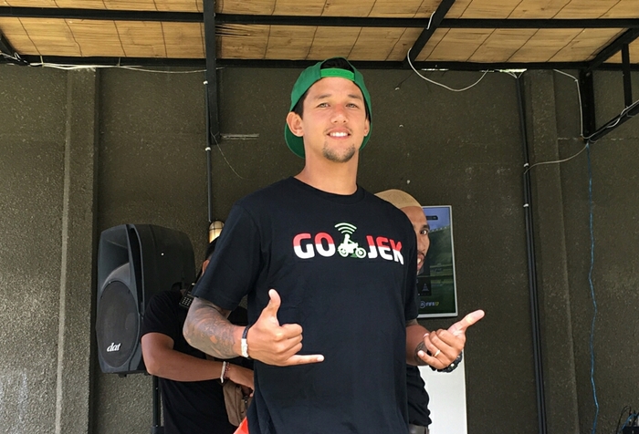 Ini alasan 3 pemain Bali United memilih jadi pengguna setia Gojek 