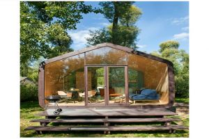 Rumah ini bisa dibangun dalam sehari, bahan utamanya tak bakal sangka