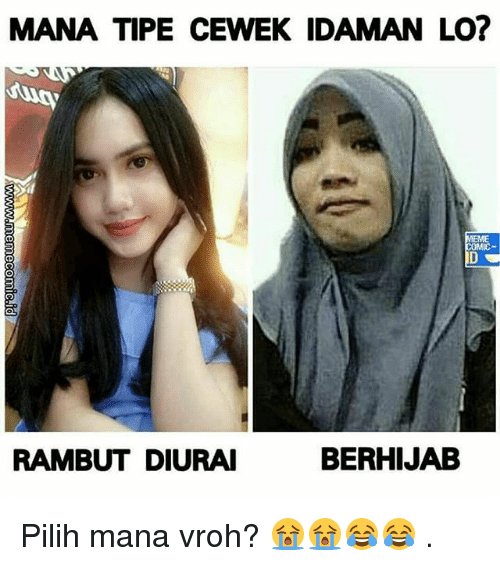 10 Meme tipe cewek ini kocak abis, pasangan kamu yang mana nih?