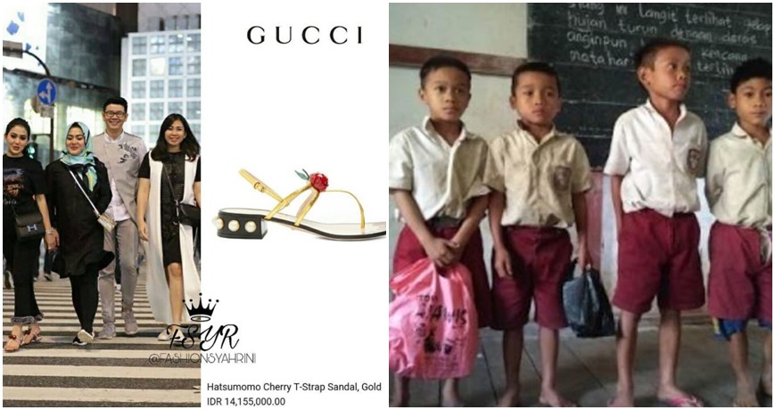 6 Sandal 'cetar' Syahrini bisa kamu bikin 6 aksi positif ini lho