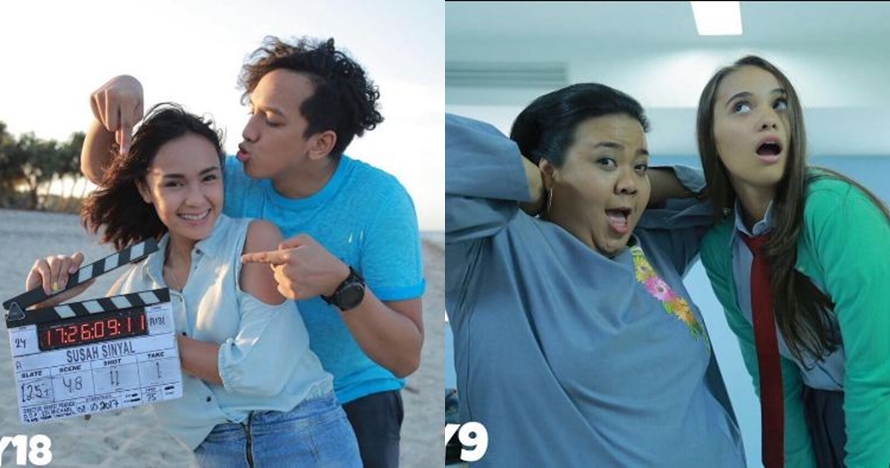 10 Foto serunya syuting film komedi Susah Sinyal karya Ernest Prakasa