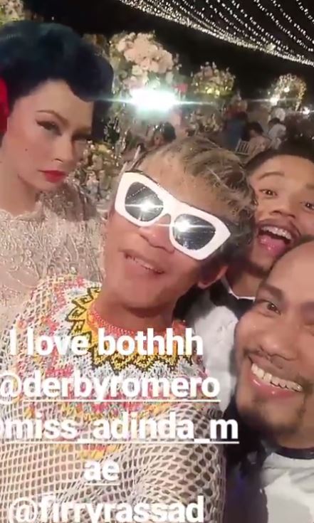 Hadiri pernikahan Derby Romero, 6 seleb ini tampil simple namun elegan