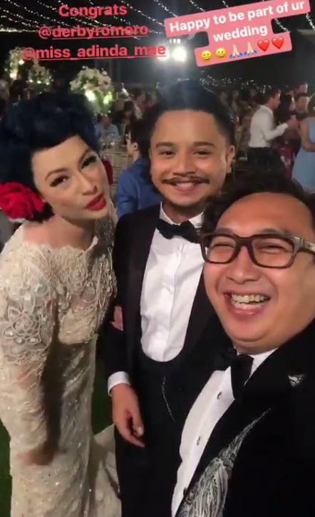 Hadiri pernikahan Derby Romero, 6 seleb ini tampil simple namun elegan