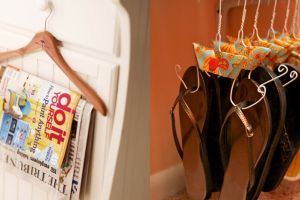 10 Cara memanfaatkan hanger berkarat, jangan dibuang-buang lagi ya