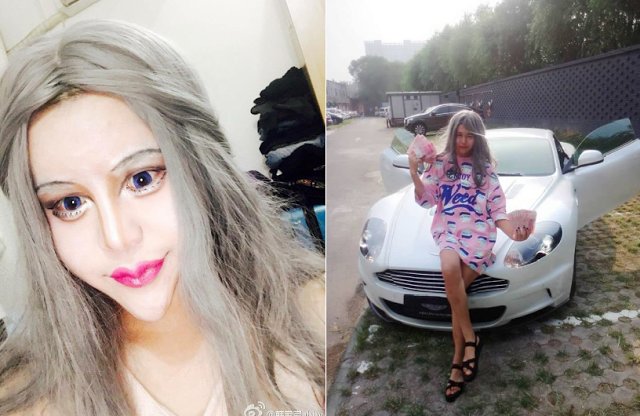 Usai operasi plastik, pria ini ngaku jadi wanita tercantik di dunia