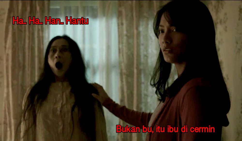 14 Editan adegan 'ibu sampe kaget' film Pengabdi Setan ini kocak parah