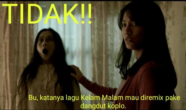 14 Editan adegan 'ibu sampe kaget' film Pengabdi Setan ini kocak parah