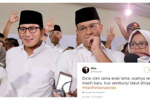 15 Kicauan kocak warganet soal 'Hari Pertama Anies' ini bikin ngakak