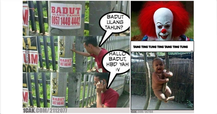 12 Meme seputar badut ini kocaknya dijamin mengocok perut