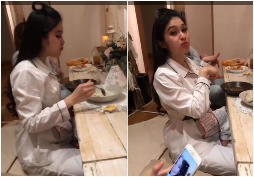 7 Potret keseruan baby shower Sandra Dewi, sederhana tapi meriah