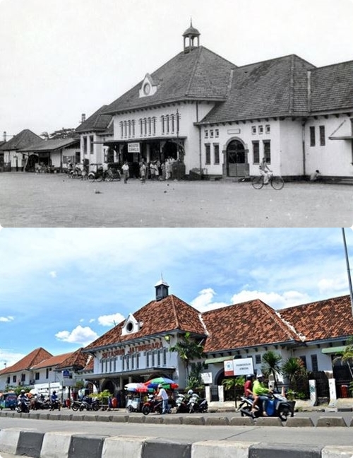 10 Beda stasiun kereta Indonesia dulu dan kini, pertahankan ciri khas