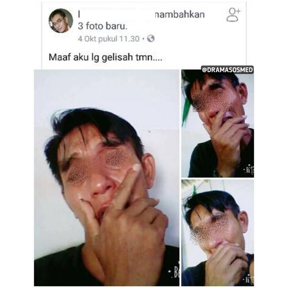 8 Kelakuan warganet pamer nangis di media sosial ini sungguh terlalu