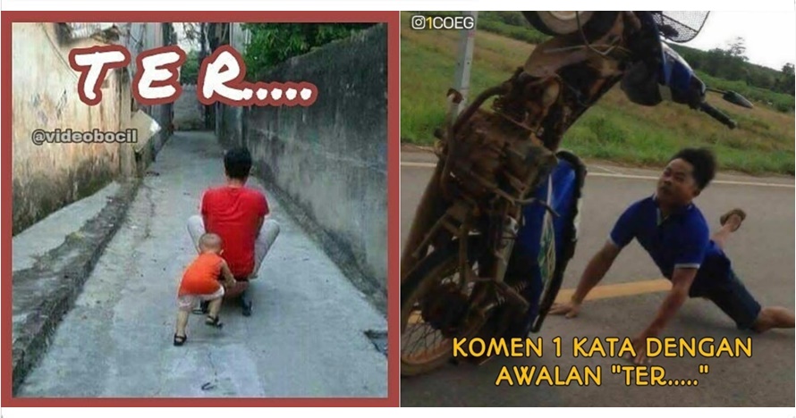 10 Meme kocak 'T E R . . .' ini bikin kepancing buat ikutan komentar