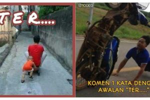 10 Meme kocak 'T E R . . .' ini bikin kepancing buat ikutan komentar