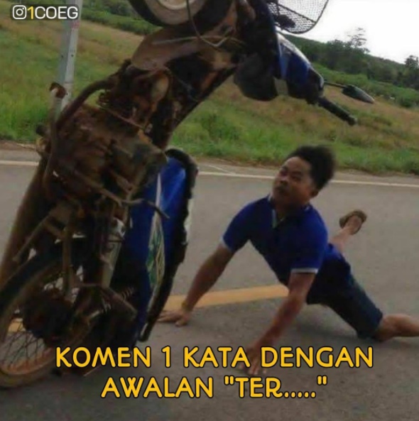 10 Meme kocak 'T E R . . .' ini bikin kepancing buat ikutan komentar