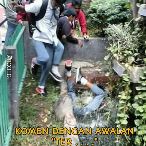 10 Meme kocak 'T E R . . .' ini bikin kepancing buat ikutan komentar