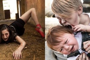 10 Karya fotografi bertema zombie ini bikin anak kecil jadi serem