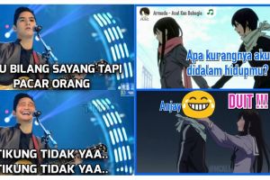 15 Meme potongan lirik lagu bikin pengen joget riang gembira