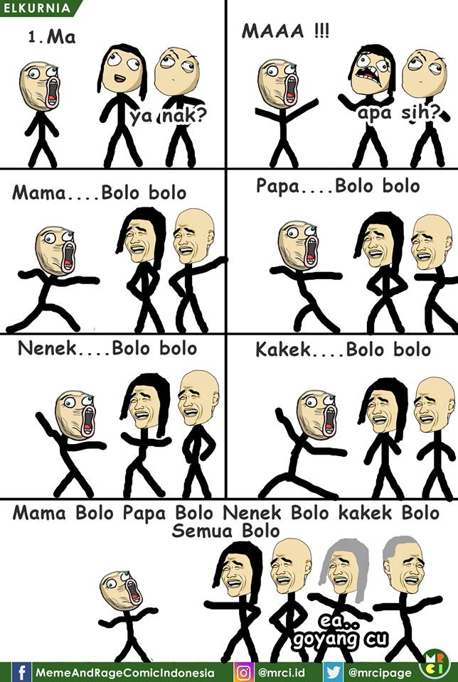 15 Meme potongan lirik lagu bikin pengen joget riang gembira