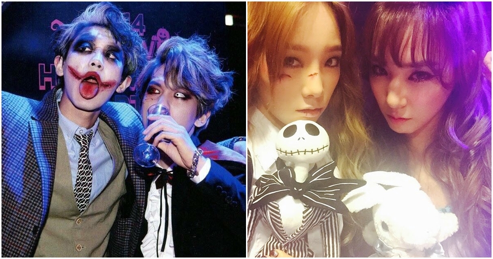 12 Gaya seram ala seleb K-Pop rayakan Halloween, bisa jadi inspirasimu