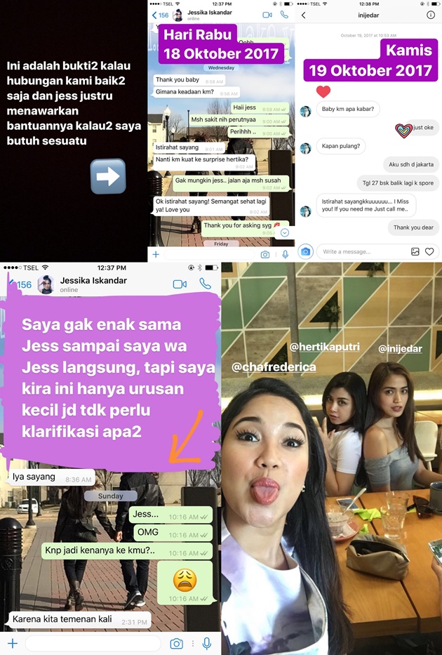 Dituding sindir Jedar dengan 'teman palsu', ini kata Chacha Frederica