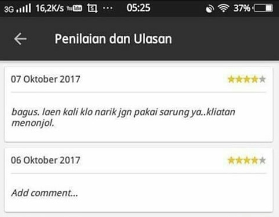 15 Penilaian pelanggan untuk driver ojol ini aneh-aneh aja