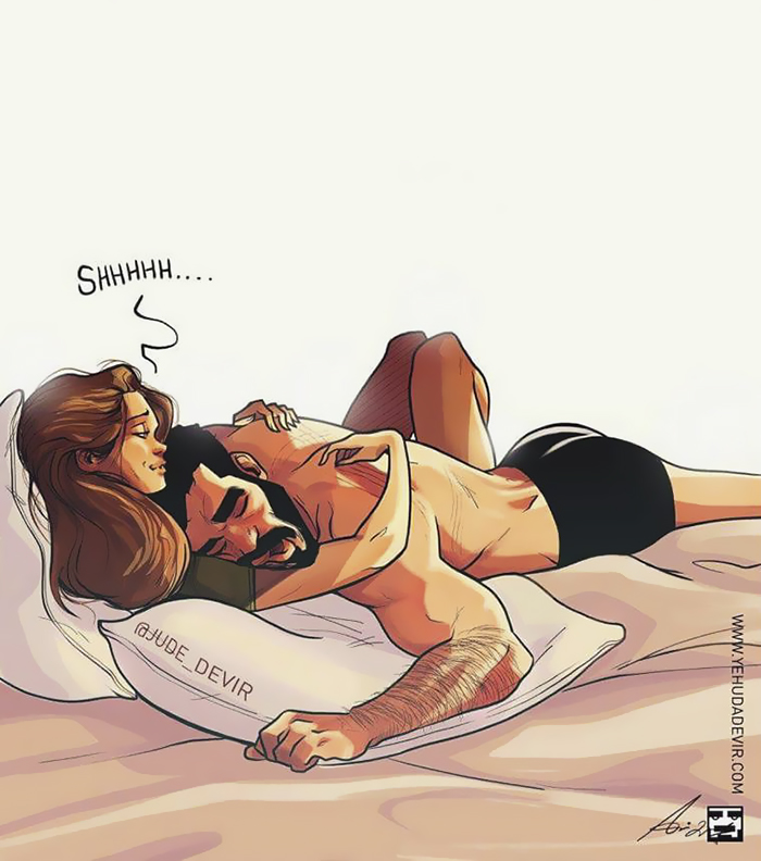 Suami curhat keseharian bareng istri pakai ilustrasi, ini 15 kisahnya