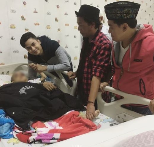 Adly Fairuz jenguk fans berat sakit leukimia ini endingnya bikin mewek
