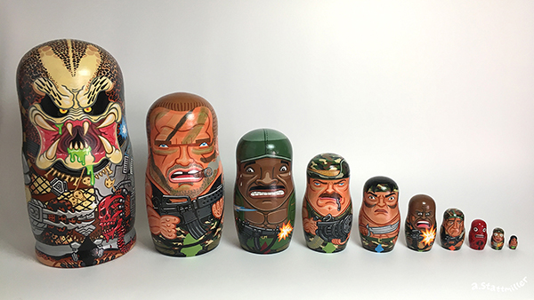 Begini jadinya jika karakter di 7 film superhero dibikin boneka daruma