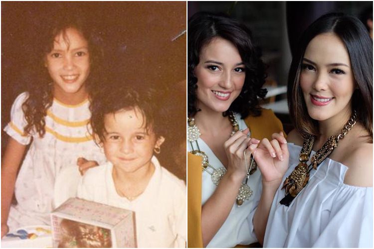 Potret 7 seleb kakak-adik dulu vs sekarang, kompak dari kecil