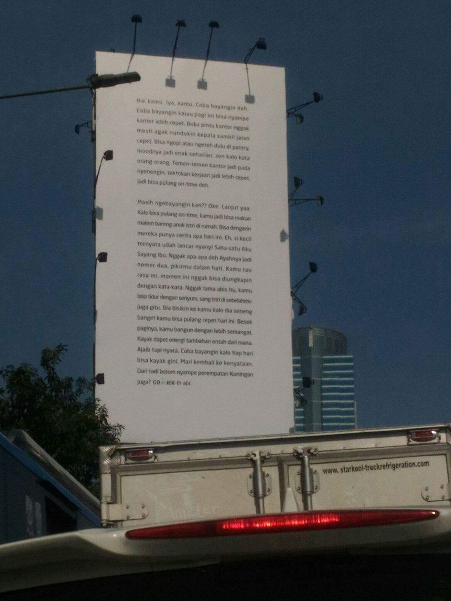 Iklan ojek online ini bikin tepuk jidat, tapi juga banjir pujian