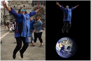 10 Foto editan pose seleb Bollywood saat liburan ini ada-ada aja