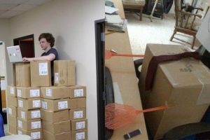 10 Tingkah lucu pekerja kantoran ini bikin hari kerjamu nggak tegang