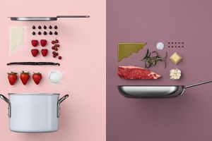 10 Foto ini ilustrasikan resep makanan, tunjukkan memasak itu mudah