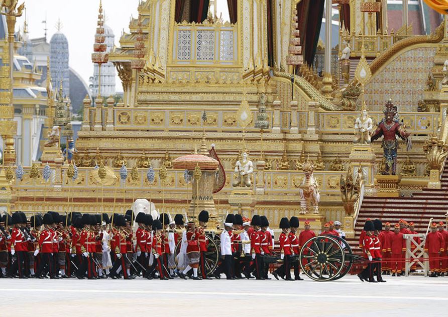10 Potret megah prosesi kremasi Raja Thailand, habiskan Rp 1 triliun